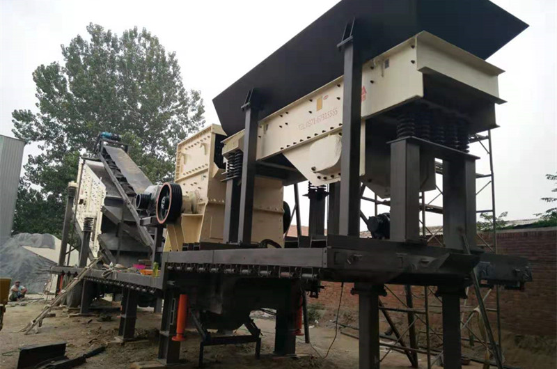 移動(dòng)方箱破碎機(jī)，三組合移動(dòng)碎石機(jī)