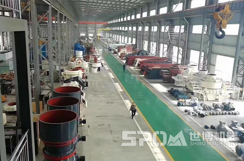 機制砂設備，世博車間實拍