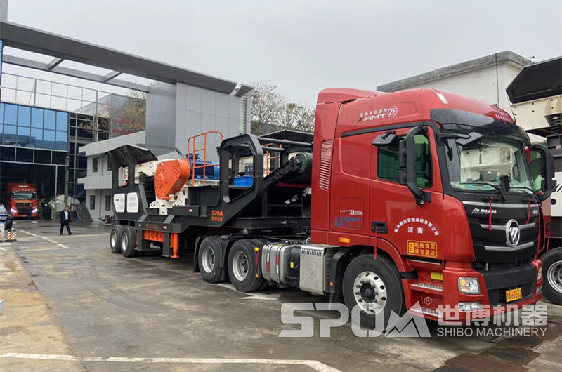 流動破碎石子機，世博車載移動破碎機