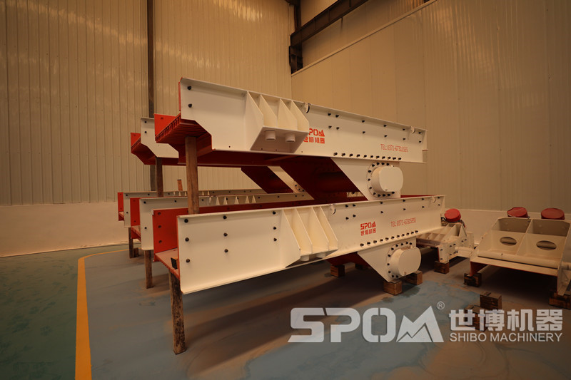 石場喂料機，世博機器廠車間拍攝